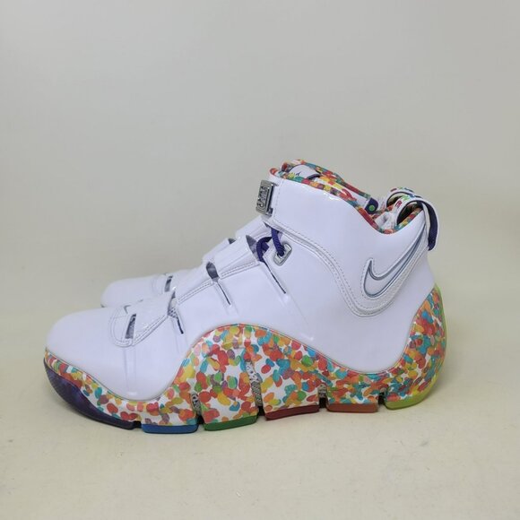 Nike Zoom LeBron 4 2024 Fruity Pebbles Men\'s Size 10 DQ9310-100 main image 5